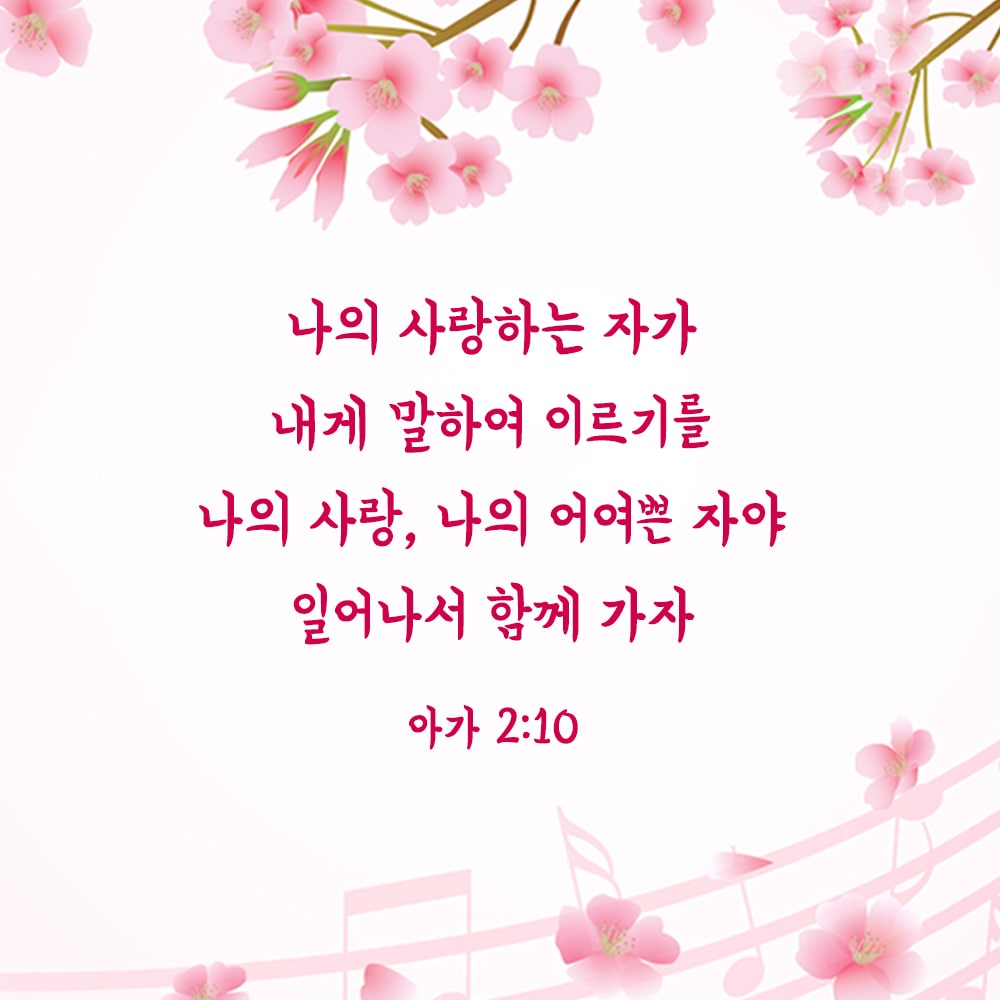 아가,사랑성경구절,