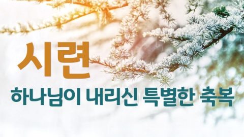 [설교 말씀] 시련, 하나님이 내리신 특별한 축복